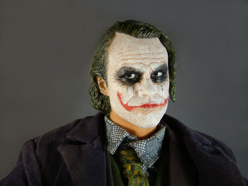Batman The Dark Knight - 1/6 The Joker collectible figure - HOT TOYS (2009)