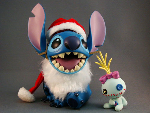 Disney - Lilo & Stitch - Stitch & Scramp Xmas - Medicom Toy (2008) 