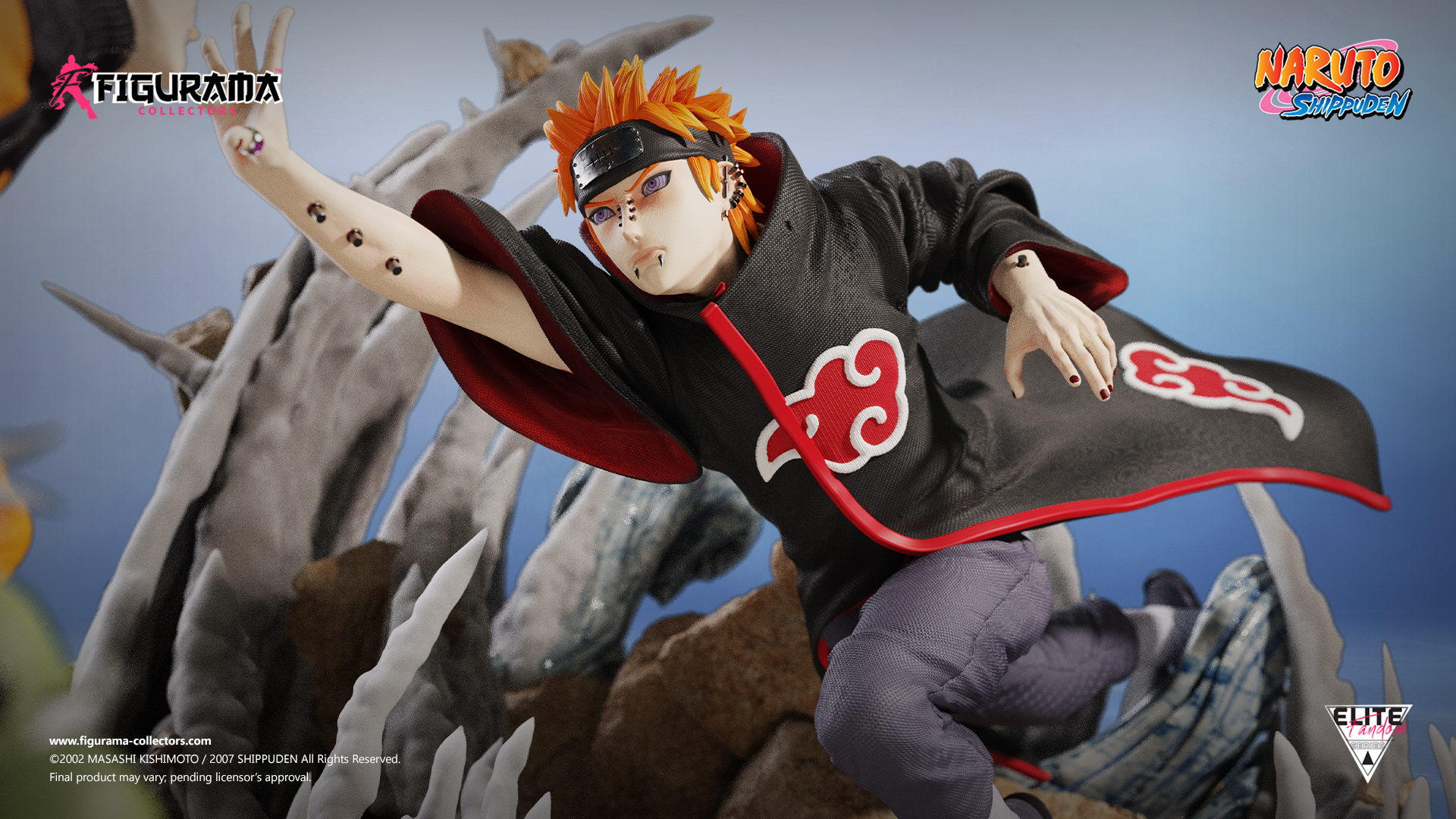 » O nosso negócio é Review! » Figurama Collectors  Naruto  vs. Pain “Elite Fandom Statue” – Imagens Reveladas! [Novidades]